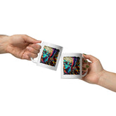 Making Music Come Alive White Glossy Mug - Beyond T-shirts